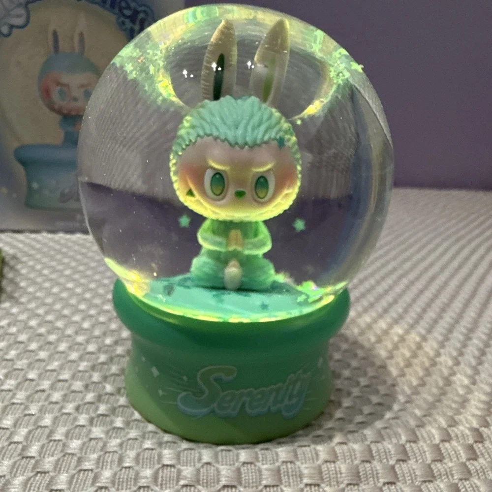 Pop Mart The Monsters Big into Energy Crystal Ball Serenity Labubu Light Up